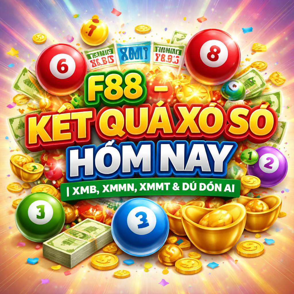 f88xoso: Dự đoán XSMB, XSMN, XSMT ngày 30 tháng 5 chính xác nhất F88 Ket Qua Xo So Hom Nay XSMB XSMN XSMT Du Doan AI logo